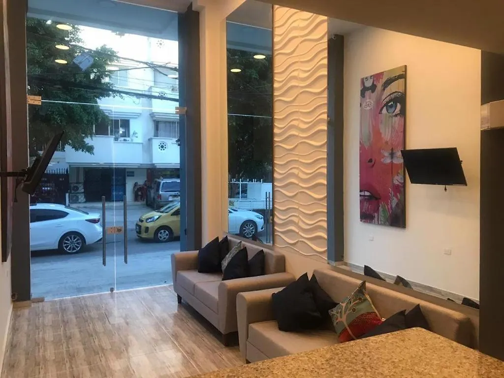 Aparta Estudio En El Edificio Bahia 79 Apartasuites Cartagena